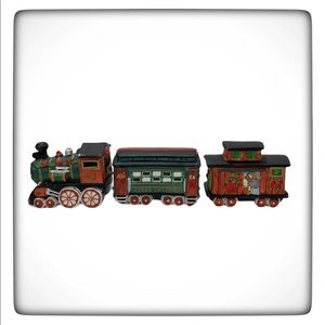 Meico Inc Vintage Holiday Christmas Train Set